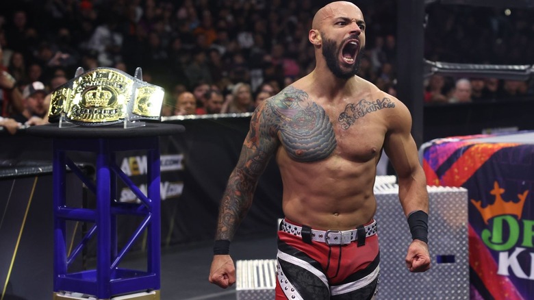 Picture by: Ricky Havlik Claudio vs Ricochet Chicago, IL AEW Dynamite November 27, 2024