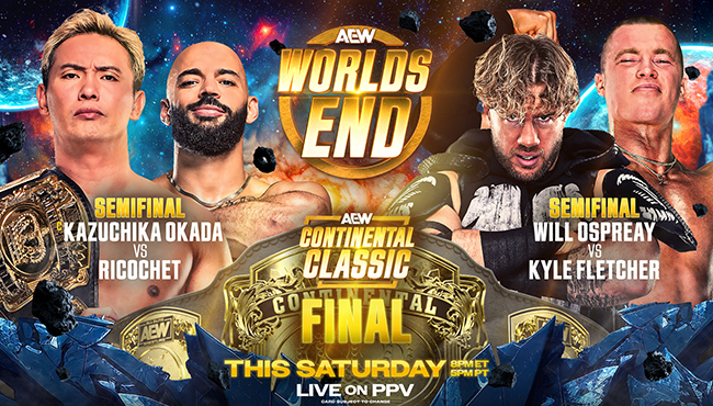 AEW Continental Classic Final Graphic from World's End