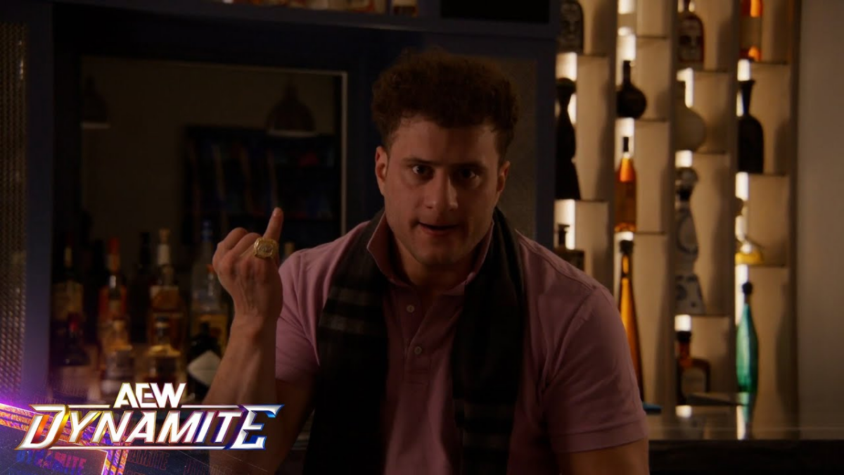 Screenshot from MJF Promo on 12/4/24 Dynamite