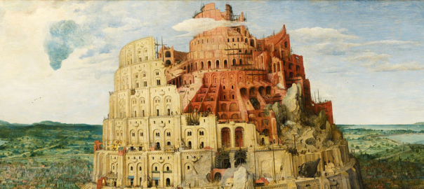 Tower of Babel (top) by Pieter Bruegel